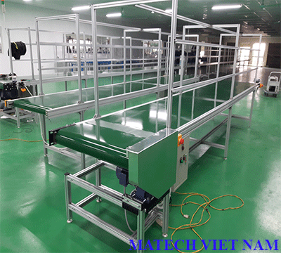 BĂNG TẢI PVC DÀI 5 MÉT