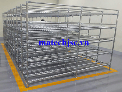 KỆ GIÁ KHO INOX